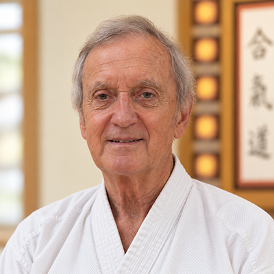 Aikido instructor Charlie proving you can train at any age at Mirfield Martial Arts Club in West Yorkshire