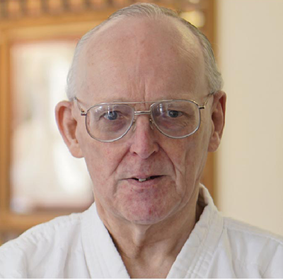 Roger Bawcutt, Aikido instructor at Mirfield Martial Arts Club